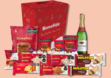 Caja navideña Bonafide Standard y sus productos
